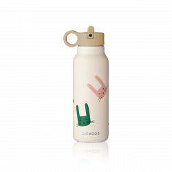 Nerezová fľaša-termoska Falk Bunny / Sandy mix 350ml  - Liewood